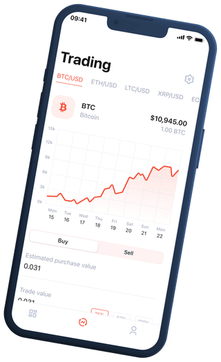 Ansicht der Benutzeroberfläche der automatisierten Krypto-Handelsplattform Kühn Fondthal